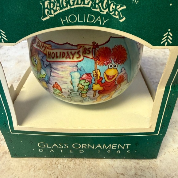 Hallmark Other - Hallmark Fraggle Rock Holiday Ornament - Red and Green